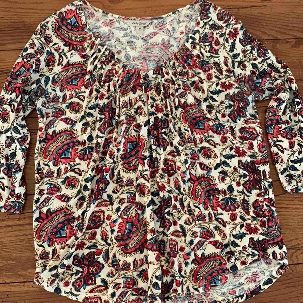 Lucky Brand Medium V-neck Tunic